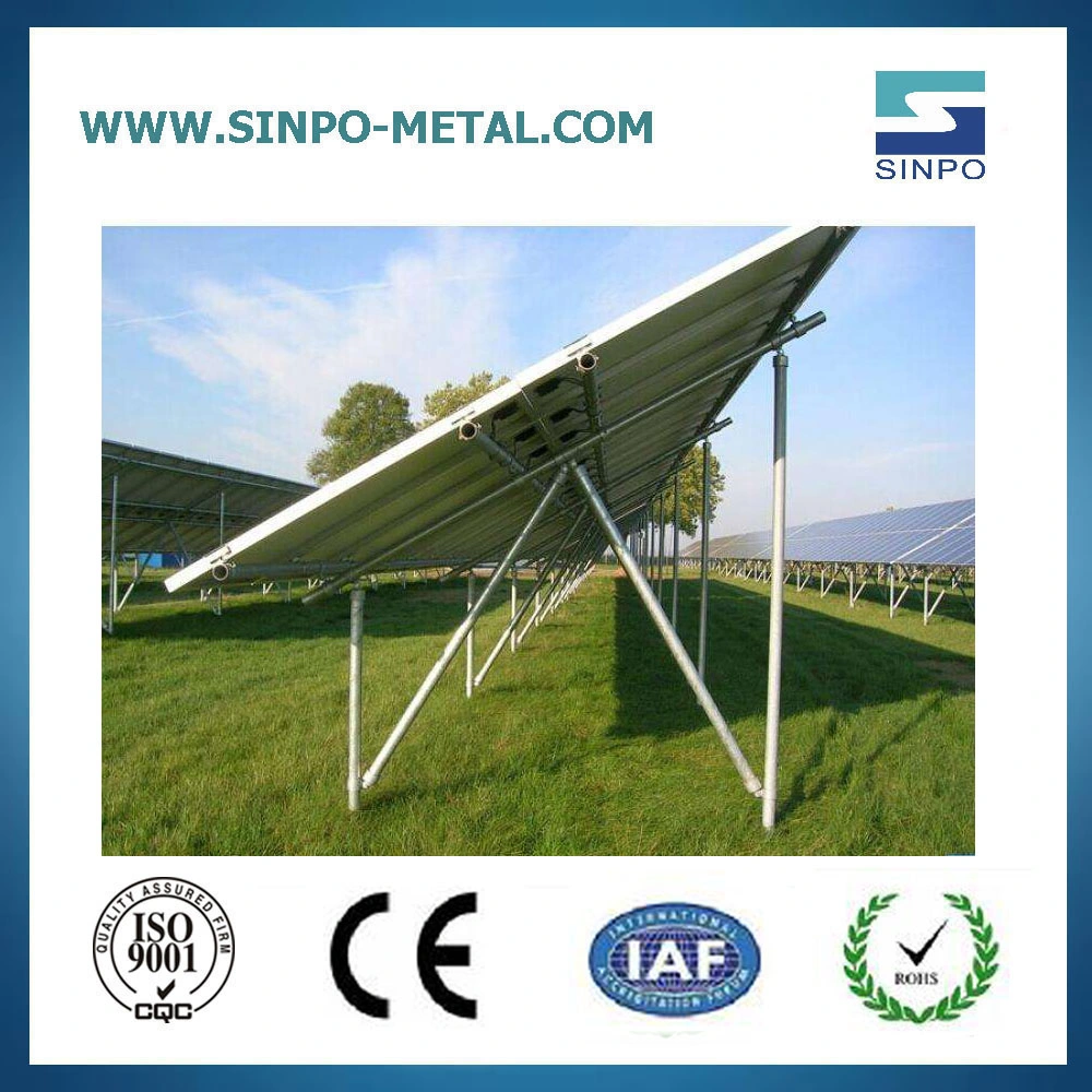 Solar PV Ground Mount Solar Structure Ground Solar Rail Mounting Solar Power System for Home Solar Panel Kits Solar Products