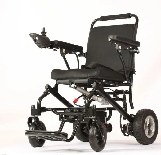 Plegado automático discapacitados Silla de ruedas eléctrica con control remoto