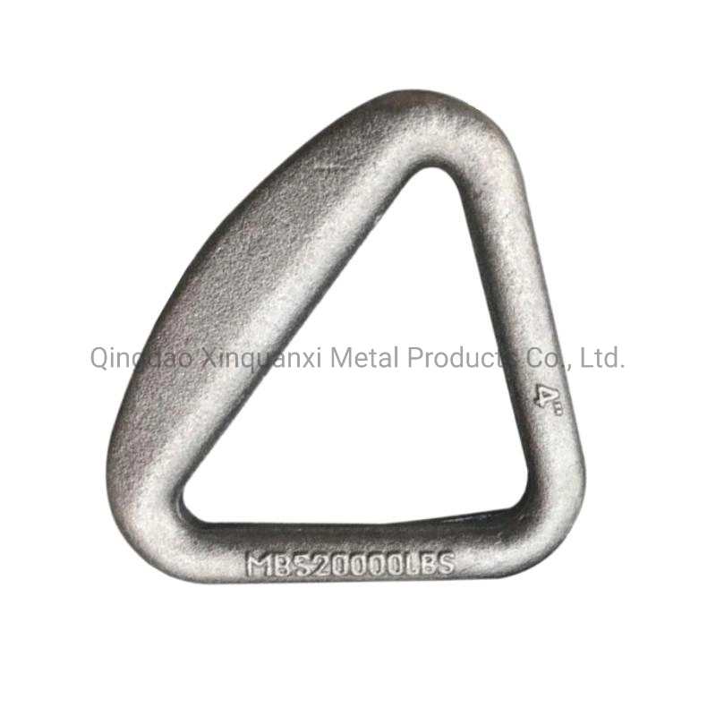 Triângulo de metal forjado de alta qualidade Anel Delta