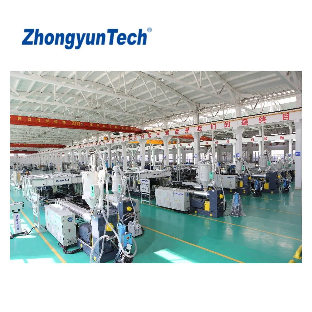 HDPE/PP Plastic Corrugated Pipe Extrusion Machine for Drainage/Sewer/Cable Duct/Ventilation Pipe