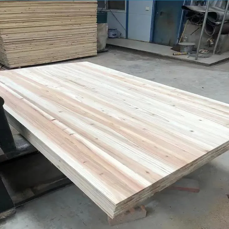 Finished Solid Cypress Wood Panel Softwood Fir Board for Furniture