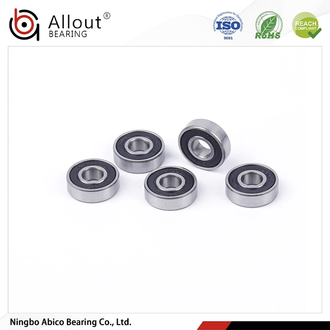 4X13X5mm;5X16X5mm;6X19X6mm;624 625 626 RS Zz Non-Angular Contact  Deep Groove Ball Bearing for Toy /Fan /Electric Bike/Roller /Air Conditioner /Motor Tool Parts