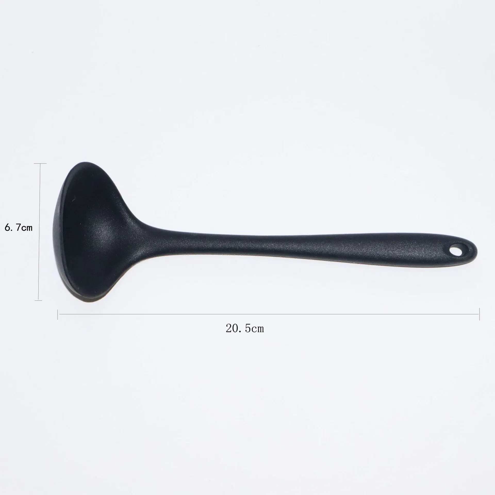 Petite cuillère à soupe louche louches en silicone pour la cuisson