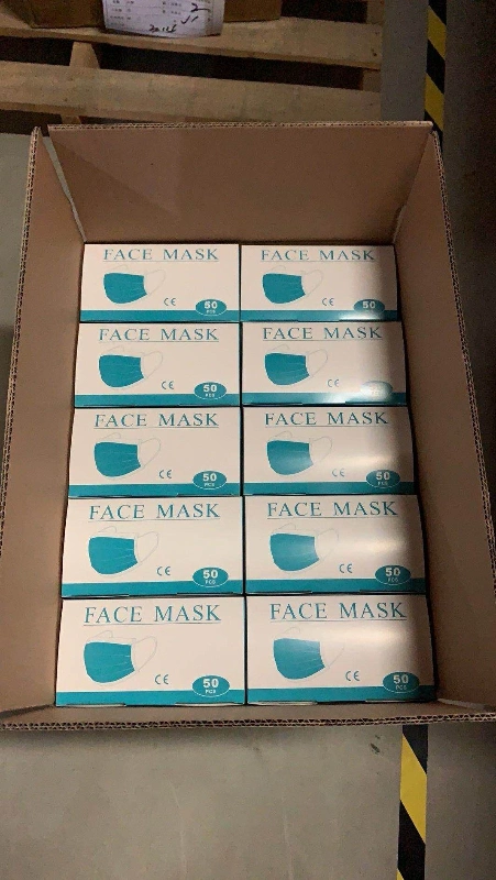 Nonwoven Face Mask/Protective Face Mask/Surgical Face Mask