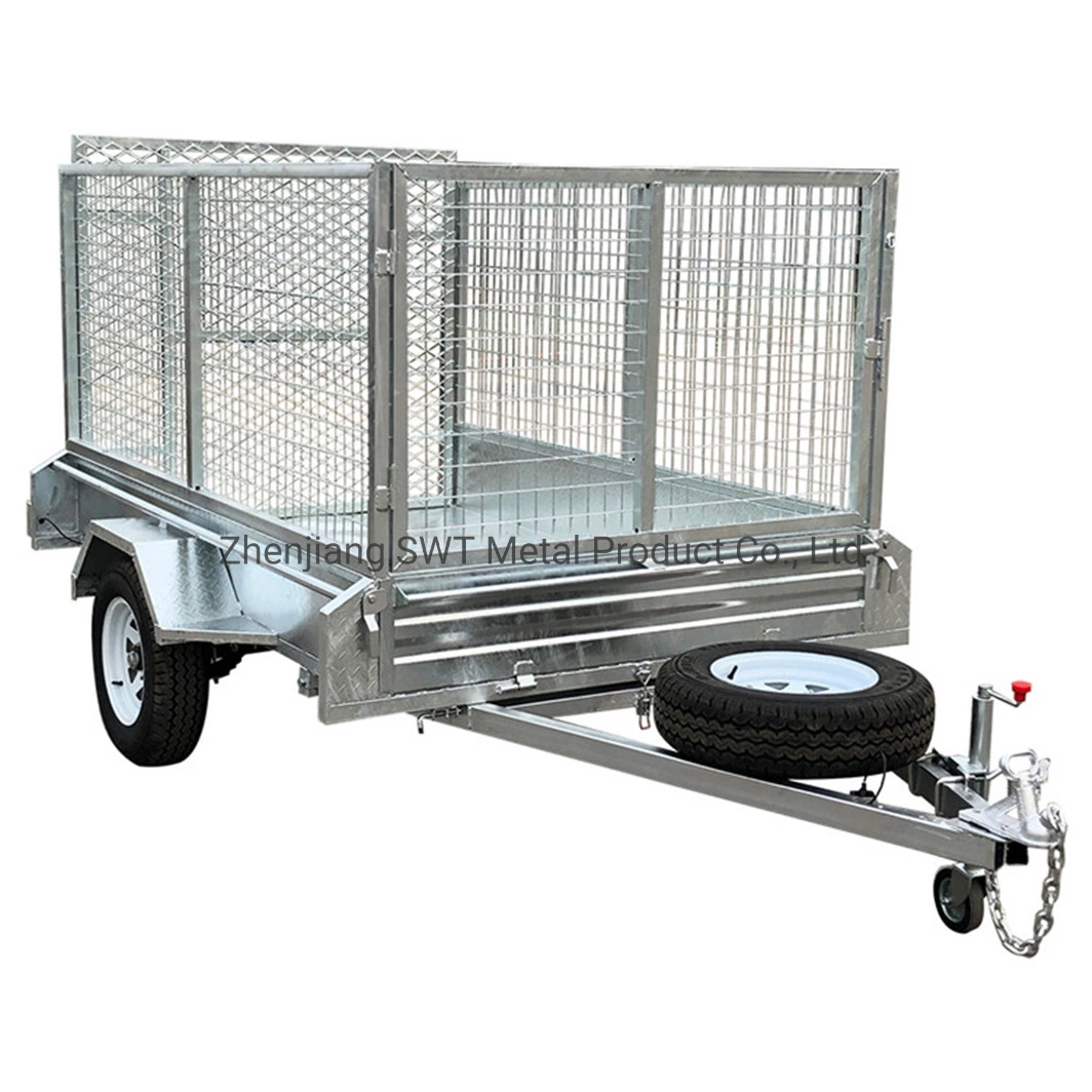 Galvanized Fully Welded Box Trailer (SWT-BT74-L)