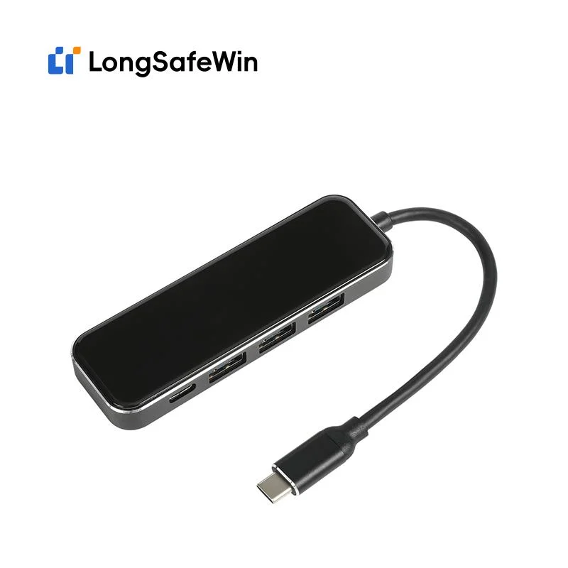 5 in 1 USB C Hub with HD USB 3.0 USB C Hubs SD TF Card Reader Dock Station Adapter for MacBook PRO