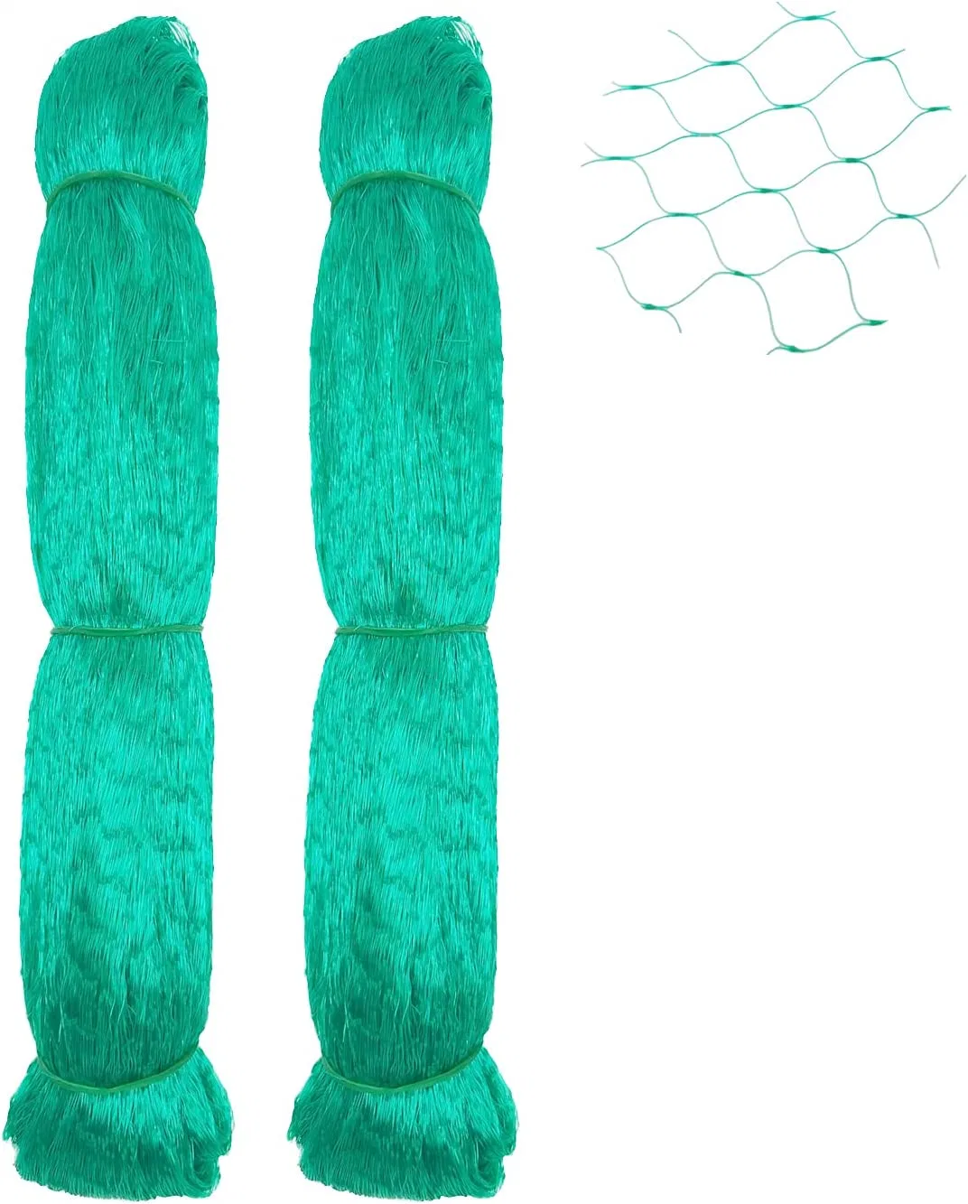 Ustomized Agriculture Green Color 30GSM Knitted Bird Netting