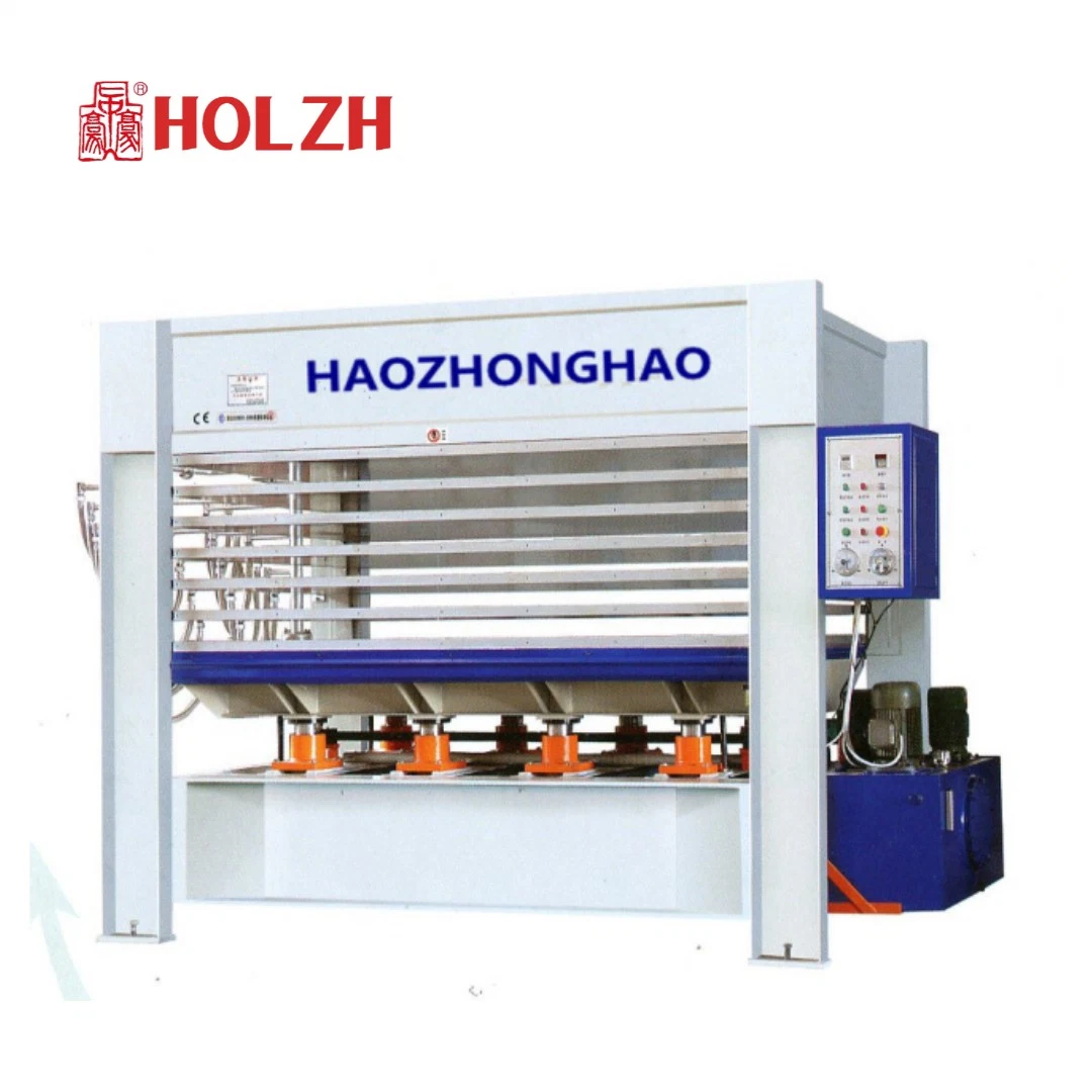 Woodworking Machinery Veneer Panel Plywood Furniture Heat Hydraulic Hot Press Machine