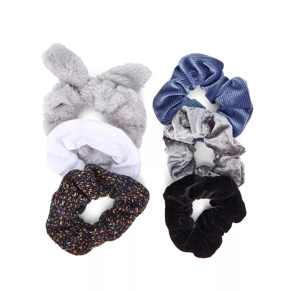 Cabelo tecido Scrunchie Acessórios para Mulheres