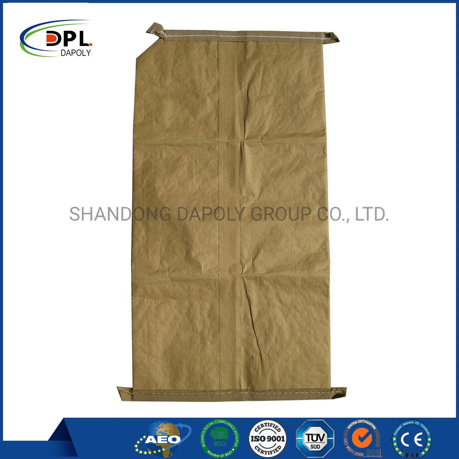 25kg 50kg Brown Sack Kraftpapier Zementbeutel/PP gewebte laminiert Kraft Paper Globaler Heißer Verkauf