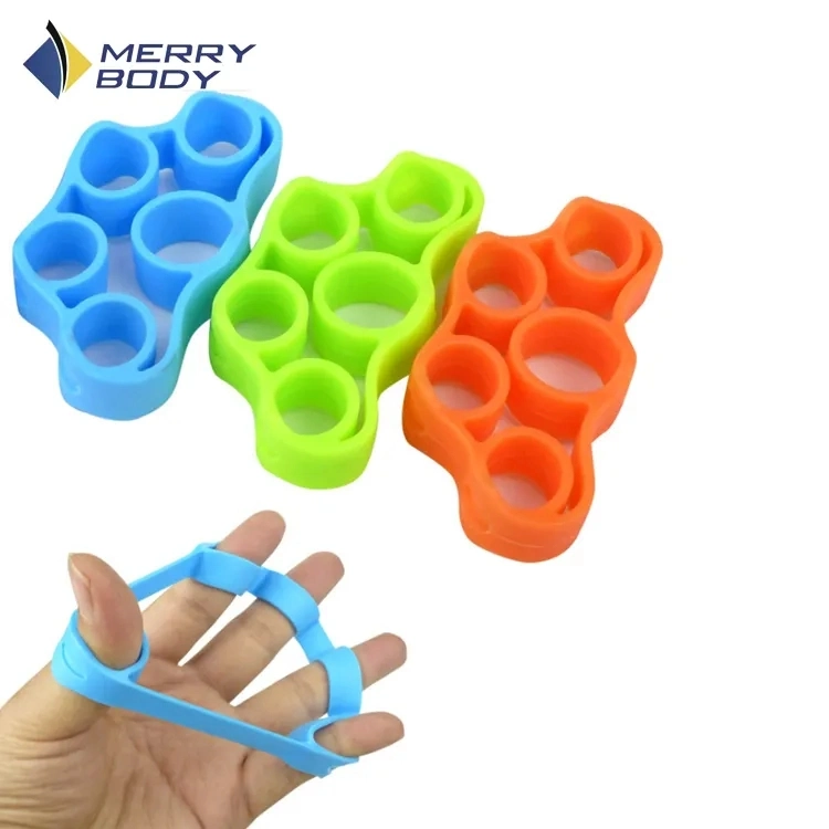 Hand Finger Exerciser Strengthener Wrist Forearm Grip Trainer Bands Hand Grip