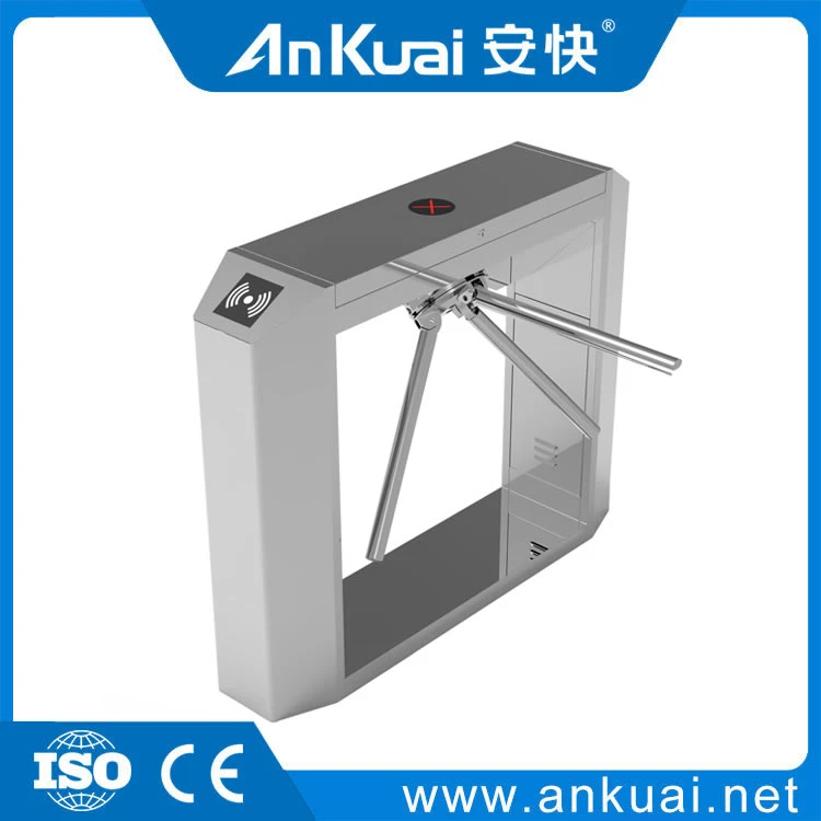 Access Control Tripod Turnstile Waist Height Turnstile for Construction Site