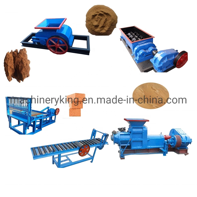 Semi Automatic Small Vacuum Mud Brick Maker Soil Clay Fire Red Brick Making Extruder Machine Price