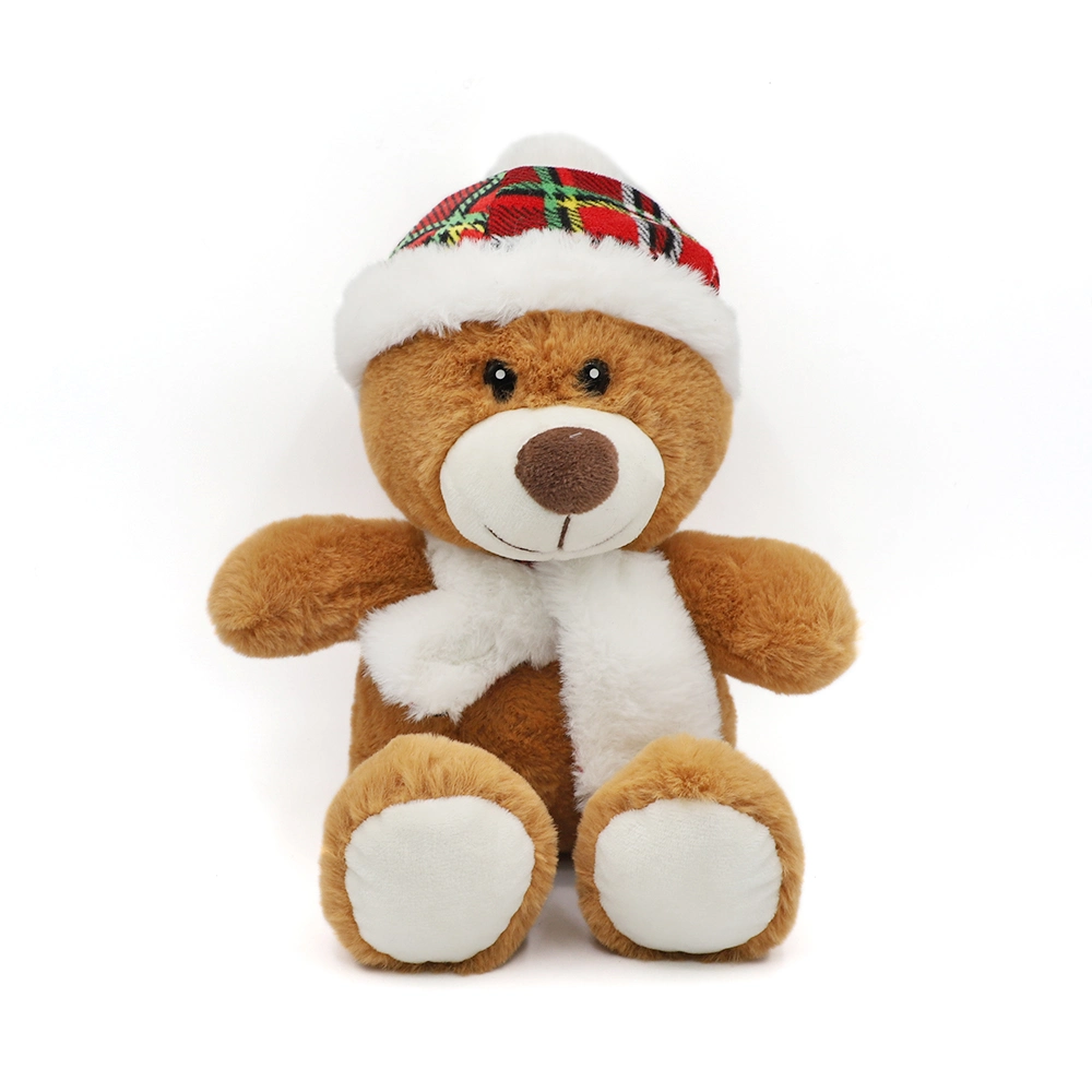Valentine Day Teddy Pearl Bear Wholesale, Flower Foam Teddy Bear, Christmas Rose Teddy Bear with Box 40cm Gift