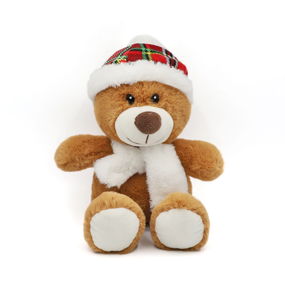 Valentine Day Teddy Pearl Bear Wholesale/Supplier, Flower Foam Teddy Bear, Christmas Rose Teddy Bear with Box 40cm Gift