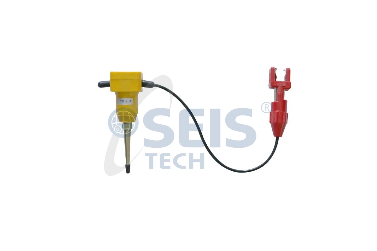 Split Spring Clip for Seismic Data Aquisition and Cable to Electrode Jumper for Resistivity Survey