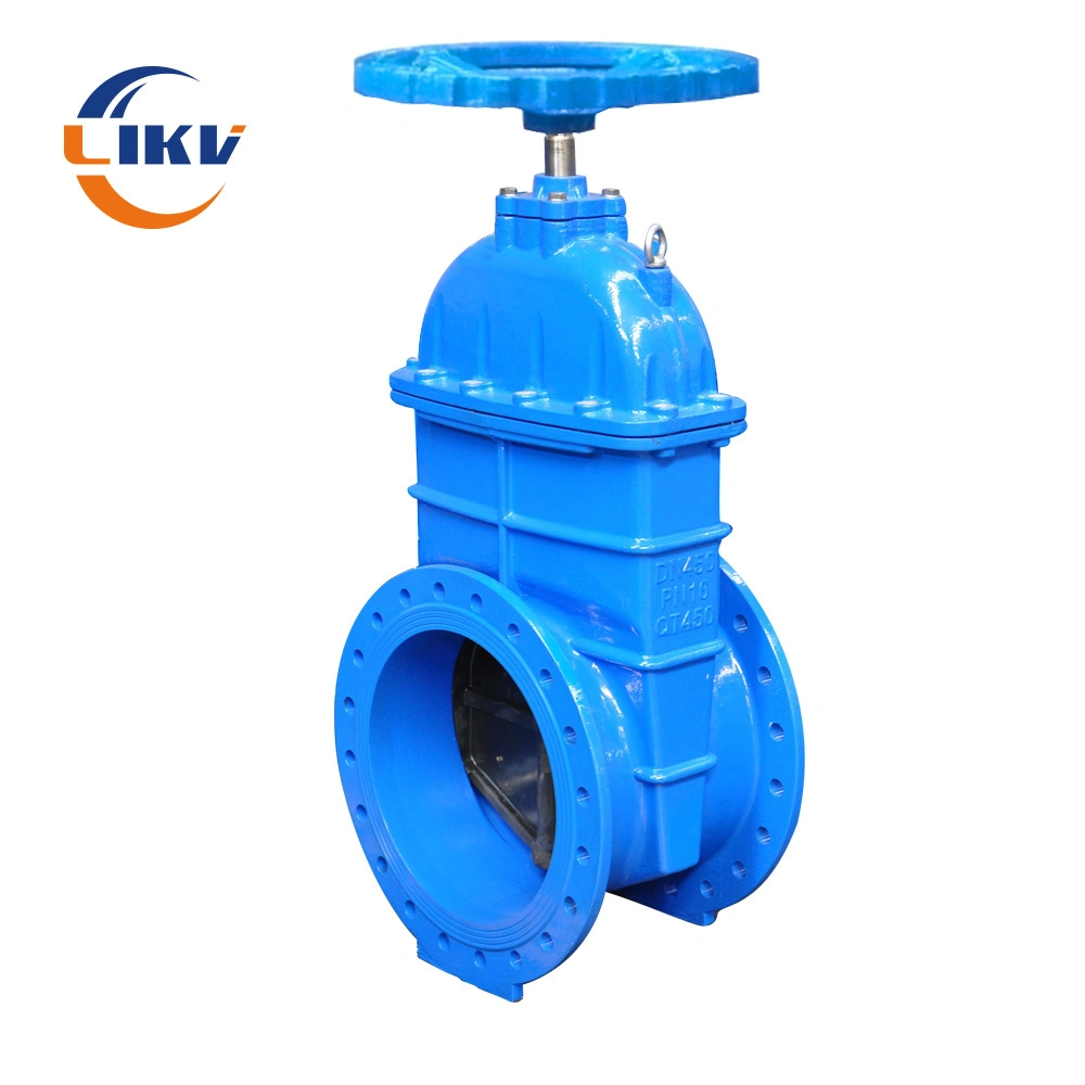 Water Seal Gate Valve Non Rising Stem Soft Seated Flanged Type Ductile Hand Wheel Iron 8-Inch-Gate-Valve-with-Price Class125/150