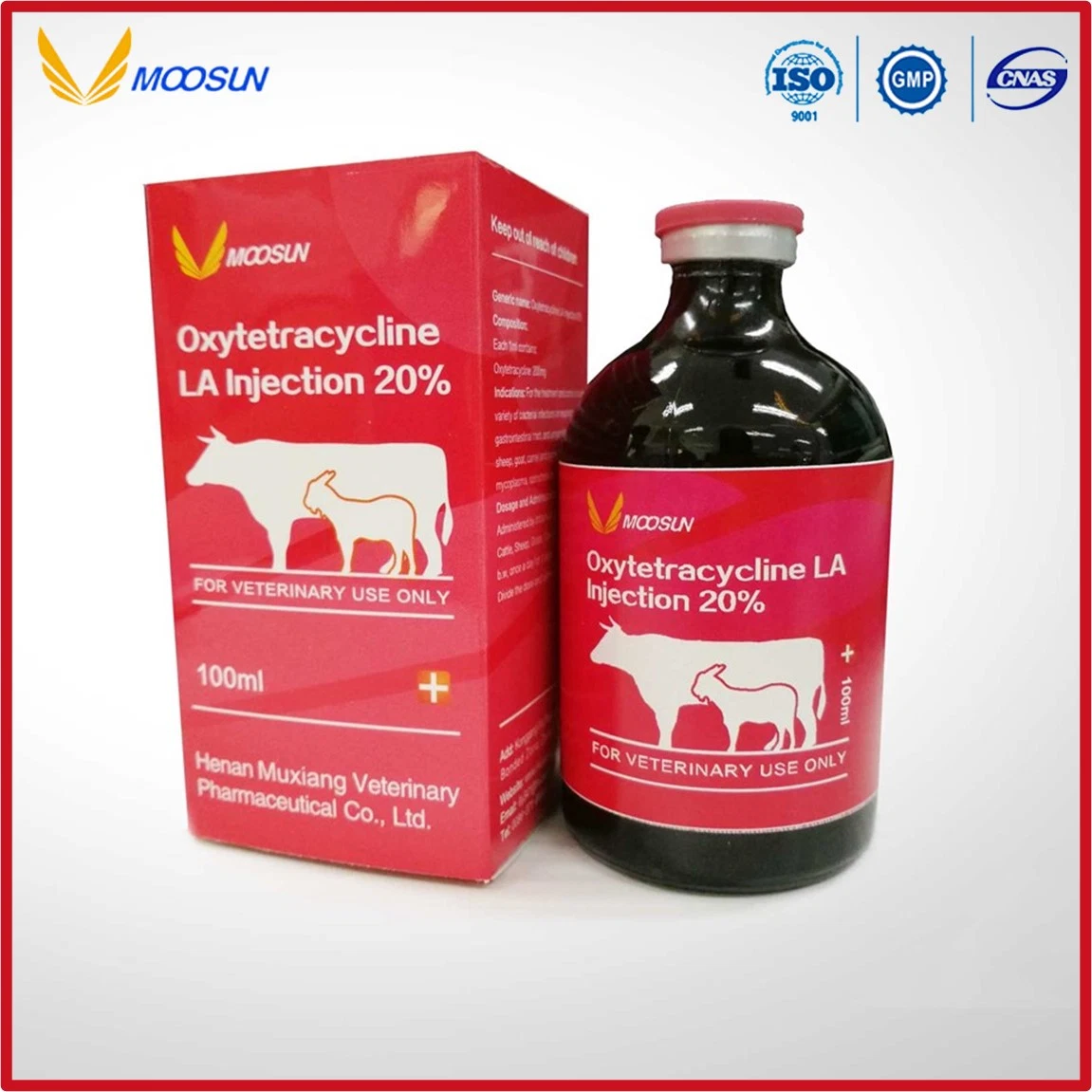 GMP ISO Manufacturer Tilmicosin 30% Injection for Animal Use