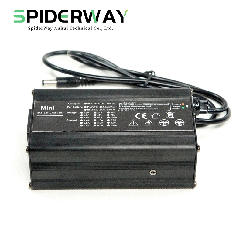 Bajo consumo de energía 72V 15A 1500W Heli carretilla/Agv apilador/cargador de batería de litio Spi-1500-7215wp