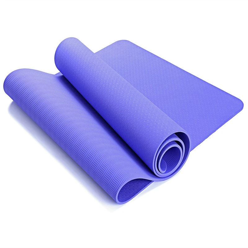 2022 Hot Selling Anti Slip Organic Biodegradable Luxury Keep Health Eco-Friendly 3 mm Travel PU Yoga Mat Outdoor