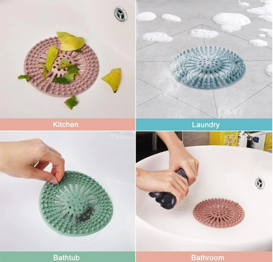 Shower Drain Cover Hair Catcher