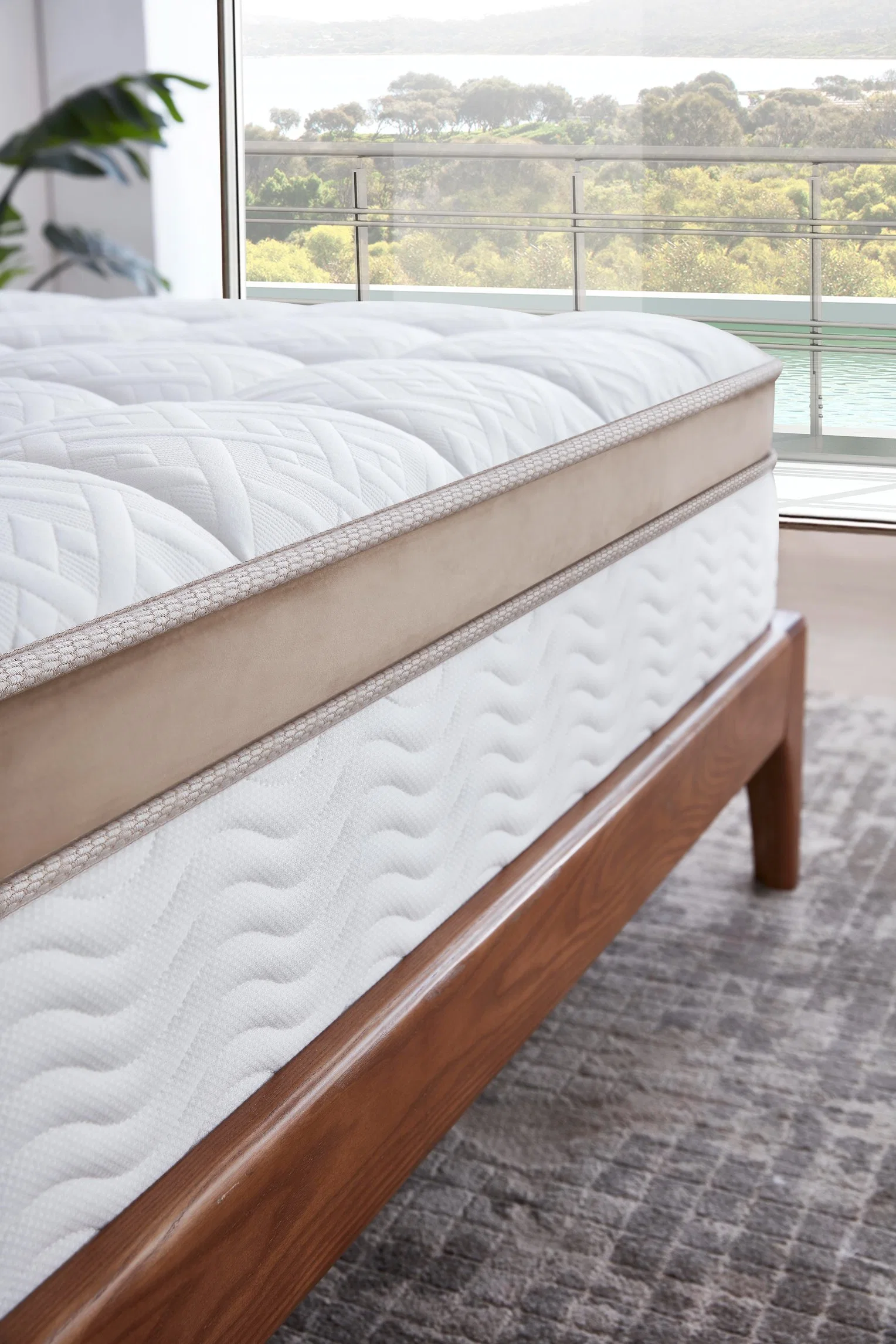 Wholesale/Supplier High quality/High cost performance  King Sale Best Me Roll in a Box Full Size Bedroom Pocket Spring Memory Foam Mattress