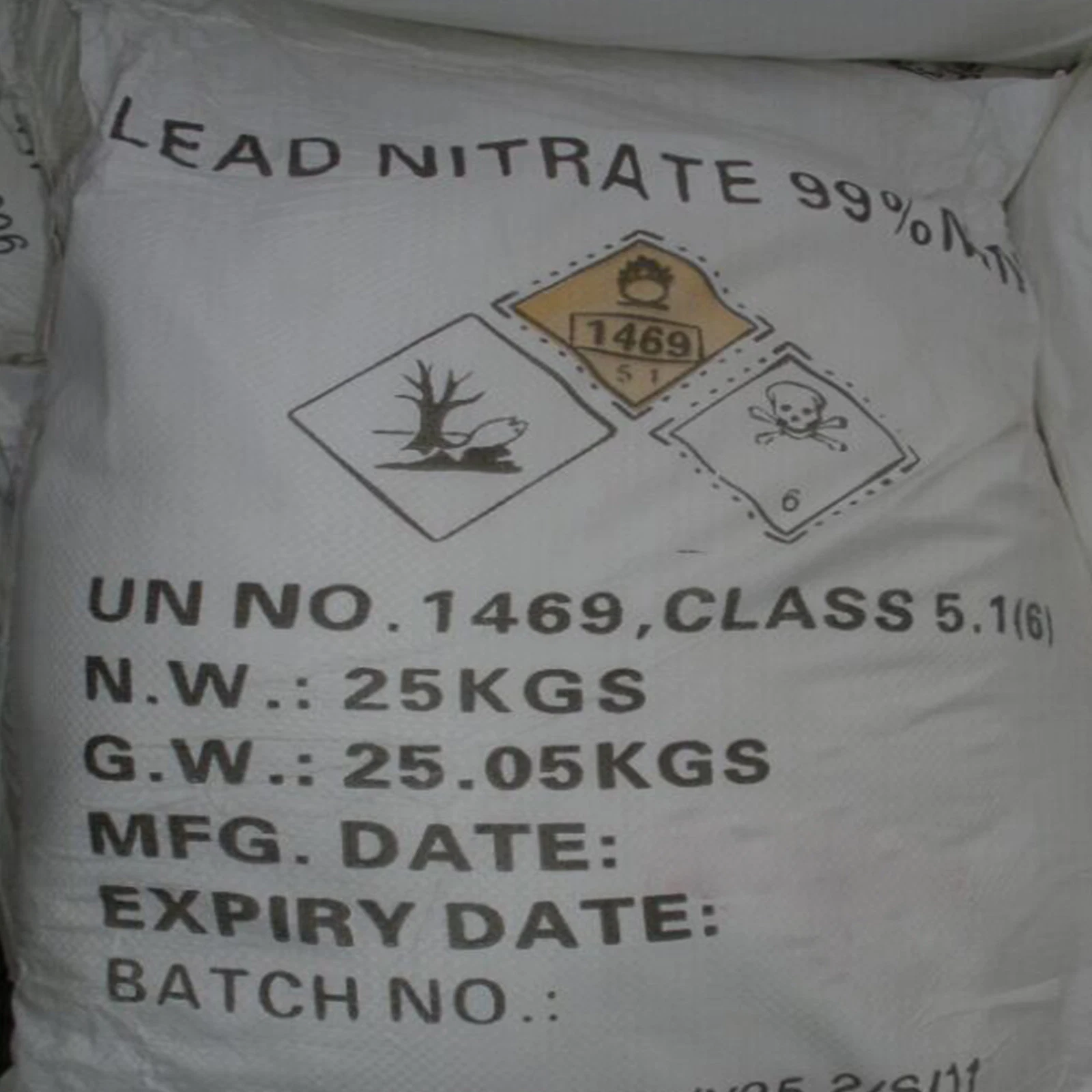 Lead (II) Nitrate Manufacturing Lead Salt