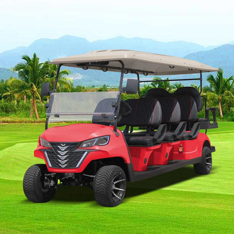 Manufacture Golf Cart 6+2 Seater Forge G6+2 New Currents Golf Buggy