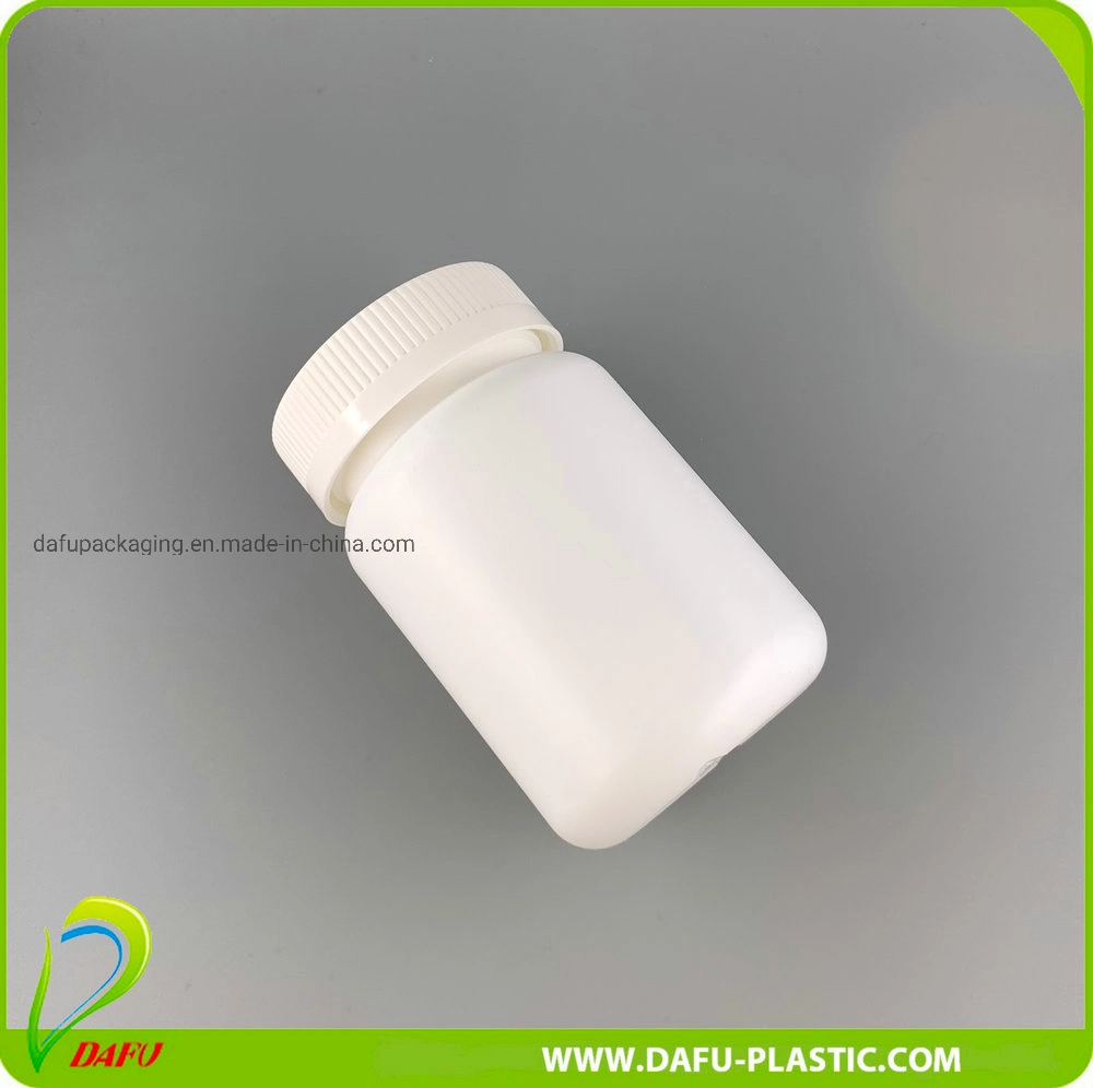 Customized Plastic Container Products HDPE 200ml Pill Capsule Bottle