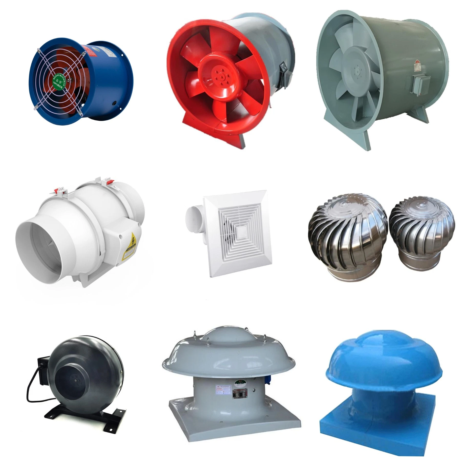 Large Air Volume 20000 Cfm Roof Ceiling Mounted Exhaust Fans Ventilation Cheap Price for Electroplating