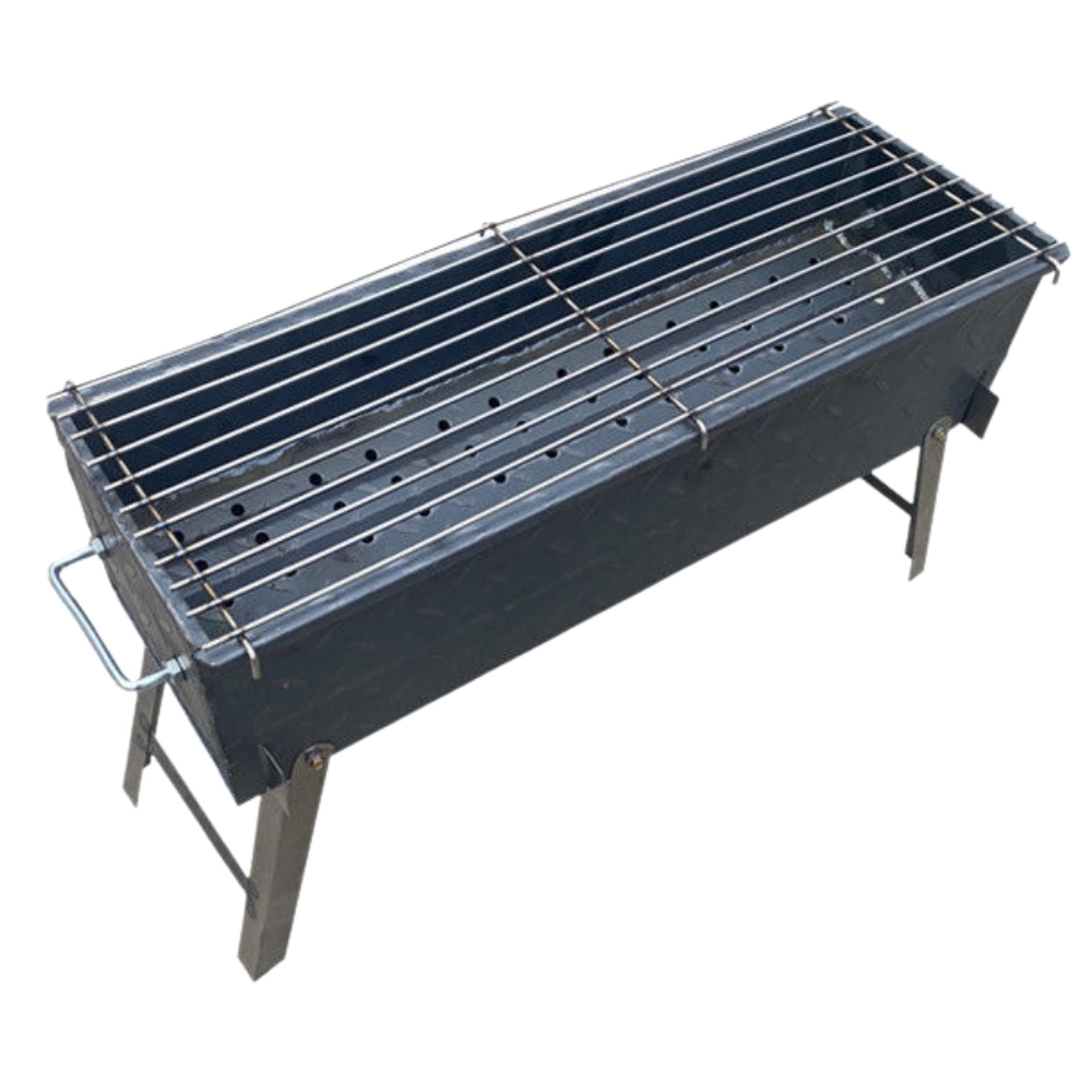 Parallel Cyprus Rotisserie BBQ XXL Grill with 5 Rotisserie Spits and 10 Skewers Bl23303