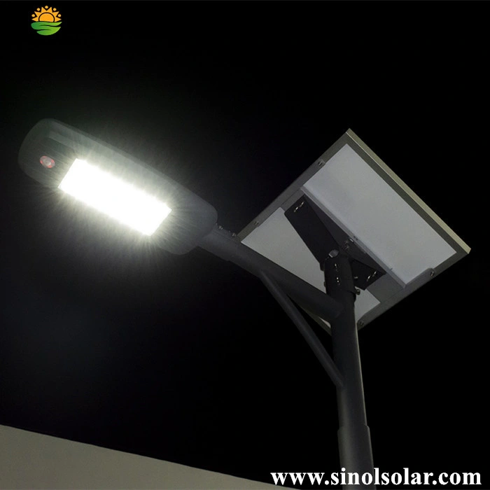 Sinoltech 30W-120W Solar Calle Jardín de Luz con sensor de luz