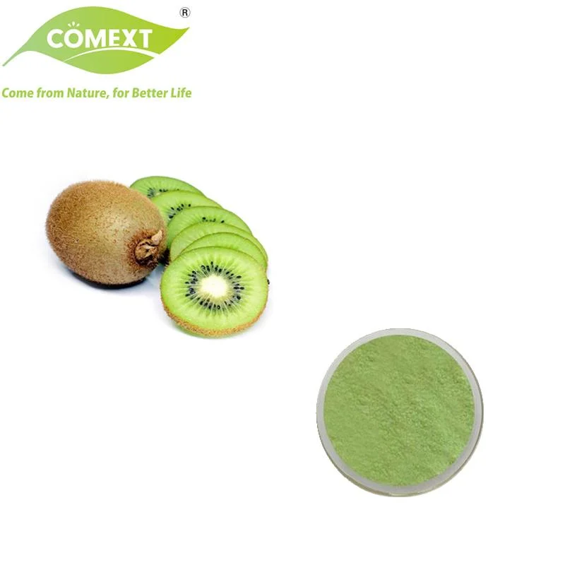 Fábrica de Comext 100% Natural Health producto al por mayor Freeze Dried Kiwi Polvo de Extracto de fruta jugo de fruta Kiwi polvo