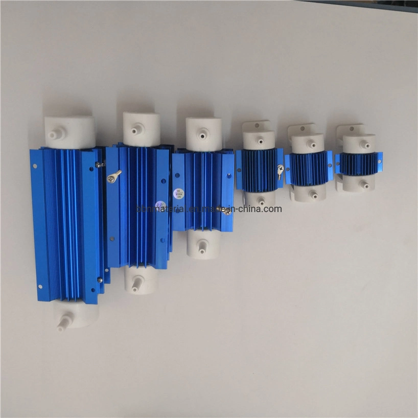 110V oder 220 V Quarzglas Ozongenerator Röhrenwasser Sterilisationsrohr mit Metalloberflächenschale
