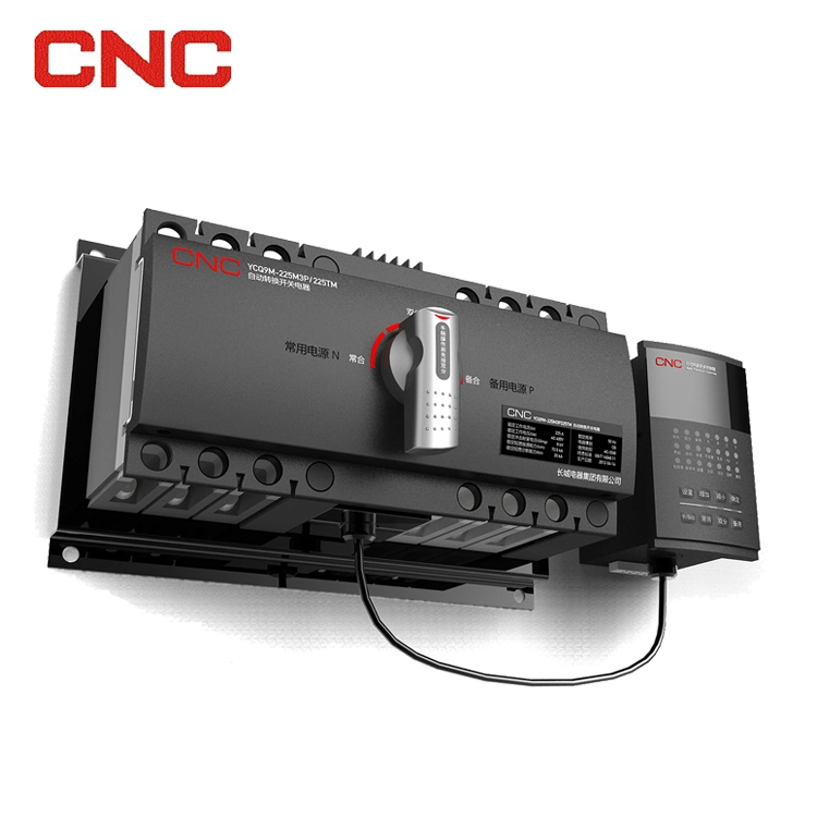 CNC AC Automatic Transfer Switch Electric Manual 110V 220V Auto Handed ATS