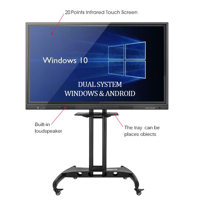 OEM Supported Portable Interactive Whiteboard LED-LCD Display in The Classroom