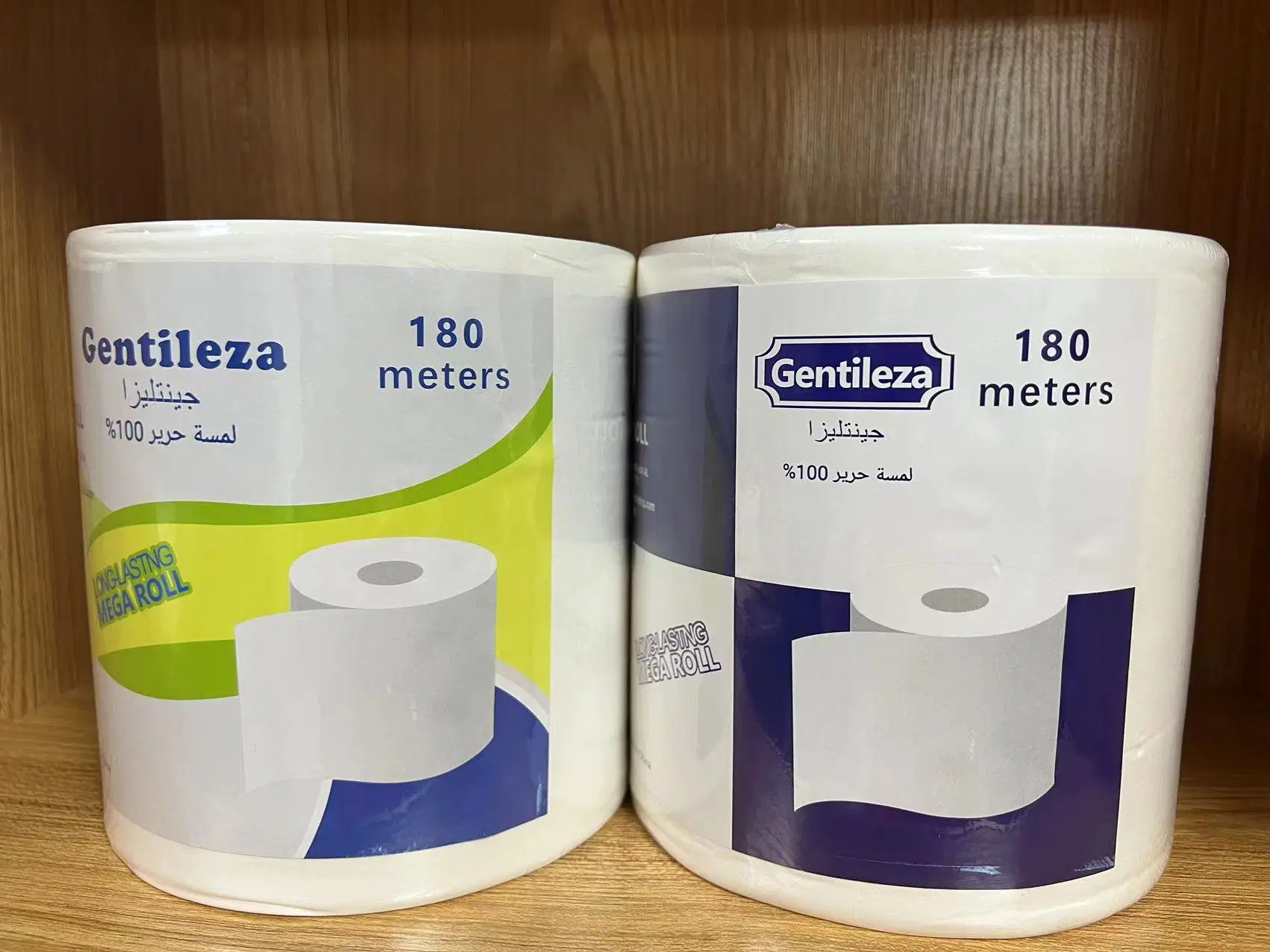 На заводе горячего продажи 1 Ply чистого древесной целлюлозы долговечные Mega полотенце рулона туалетной бумаги