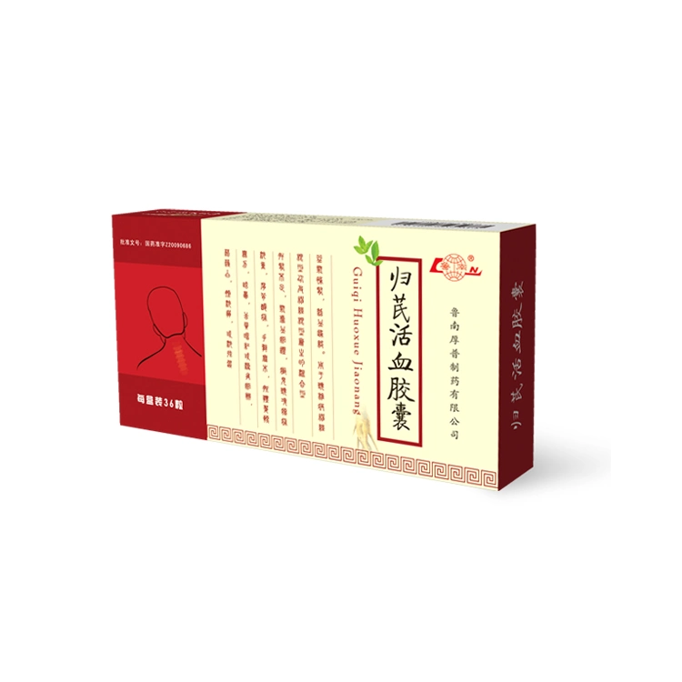 Guiqi Huoxue Capsules Chinese Patent Medicine 36 Capsules