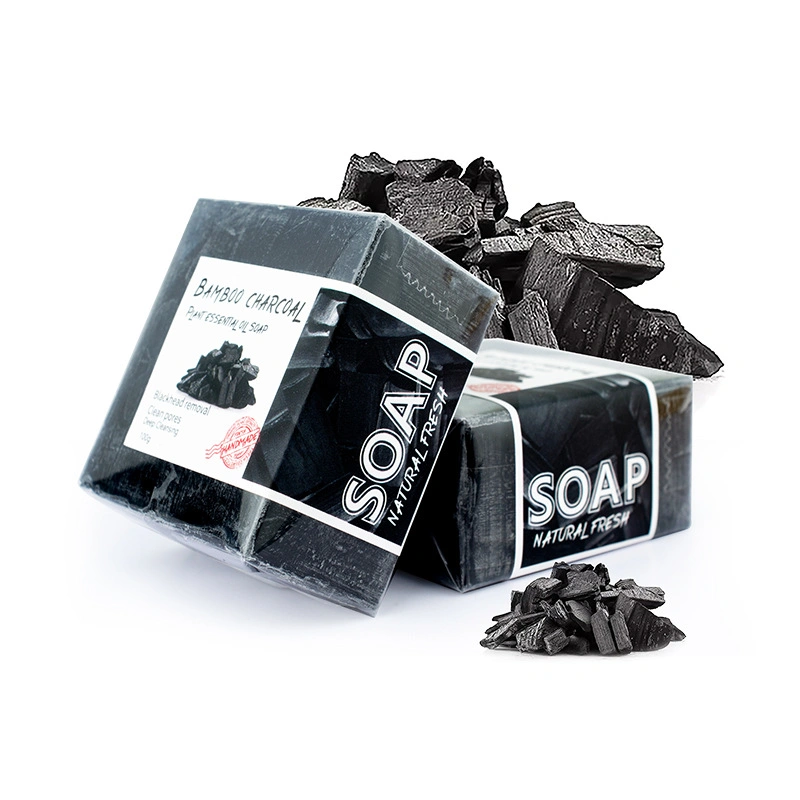 Wholesale/Supplier Sea Salt Rice Goat Milk Black Charcoal Anti Acne Skin Brightening Essential Oils Soap