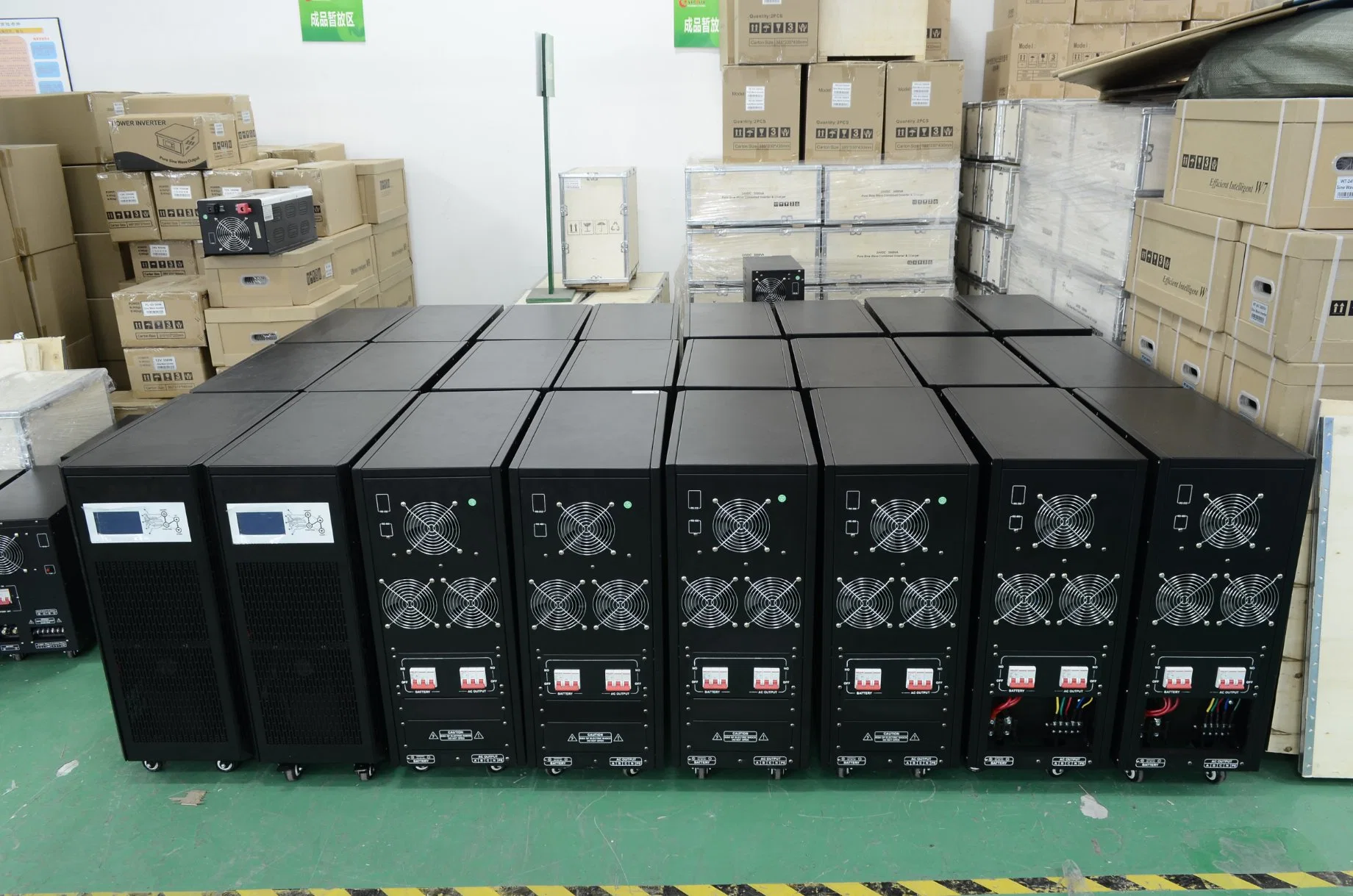 Low Frequency 12kw 20kw 100kVA Hybrid Solar Power Inverter Pure Sine Wave off Grid Three Phase Inverter