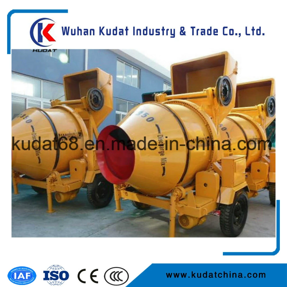 500L Electric Self Loading Concrete Mixer