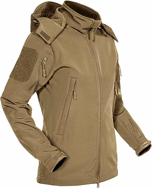 New Trendy Custom Ladies Winter Waterproof Jacket with Detachable Hood