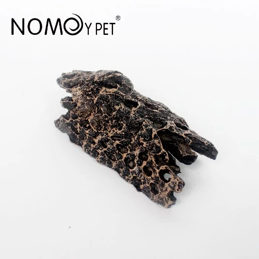 Nomoy Pet Aquarium Hollow Tree Tunnel Cave ornament Fish Shrimp Turtle escondendo Shelter Fish Tank decorações Acessórios