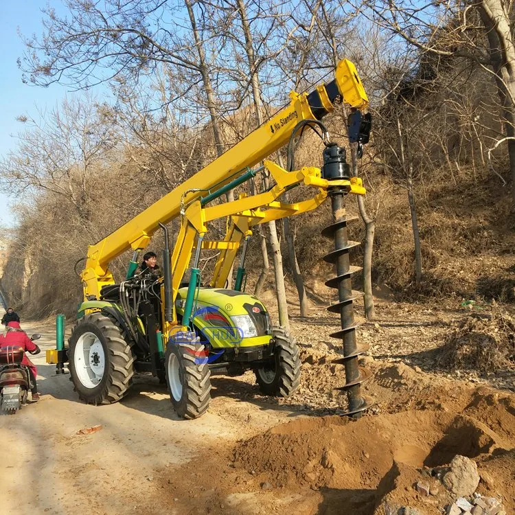 Máquina de Perfuração de Buraco de Poste de Concreto para Trabalho Elétrico