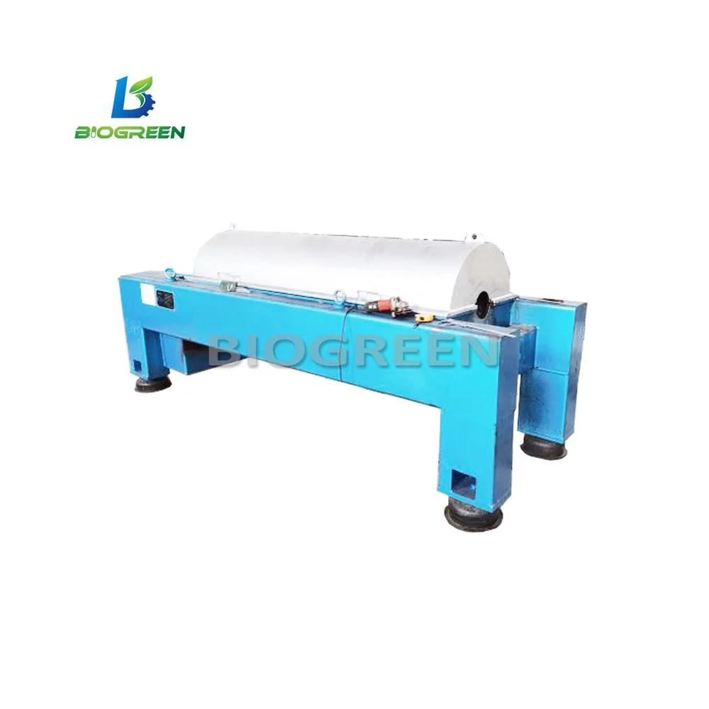 Horizontal Industrial Decanter Centrifuge Machine Palm Oil Sludge Separation Waste Mud Decanter Centrifuge