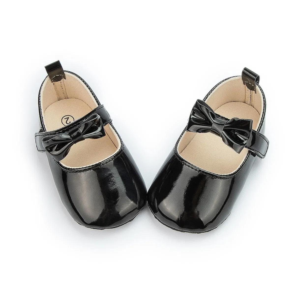 New Arrival Summer PU Leather Bowknot Dress 0-18 Months Prince Party Baby Girl Shoes