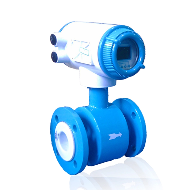 Inline Waste Water Electromagnetic 3 Inch Flow Meter Gauge Sensor China