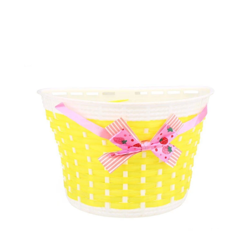 Girl Bicycle Decoration Parts Cute Kids Front Bike Basket