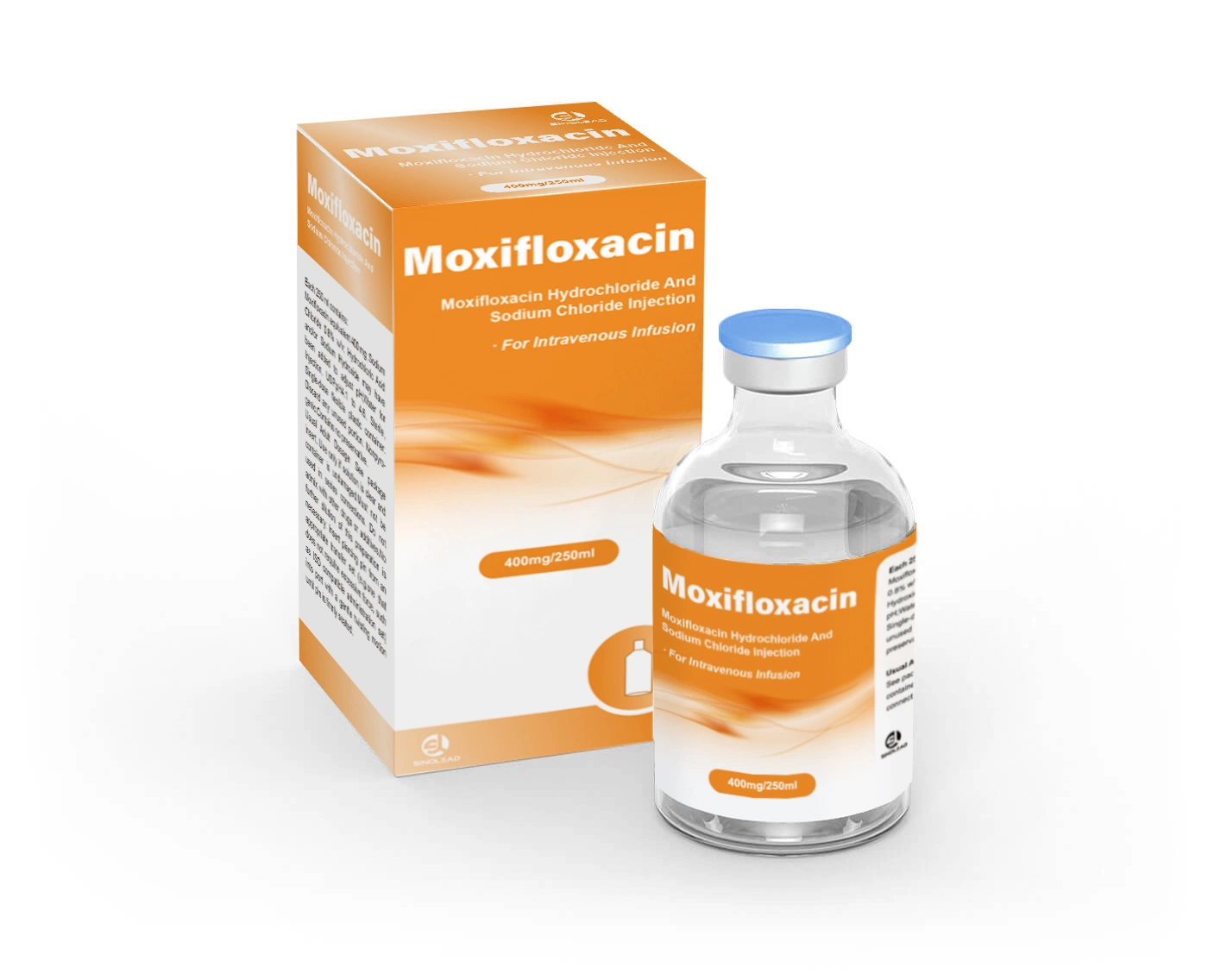 High Quality Infusion Moxifloxacin Hydrochloride and Sodium Chloride Injection 400mg/250ml