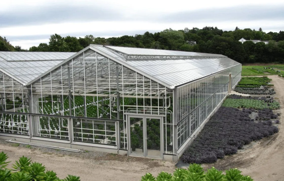 La clásica de estilo moderno y elegante Venlo Panel Solar de policarbonato de gases de efecto con la base para el hogar Jardín y automáticamente el sistema de encuadernación